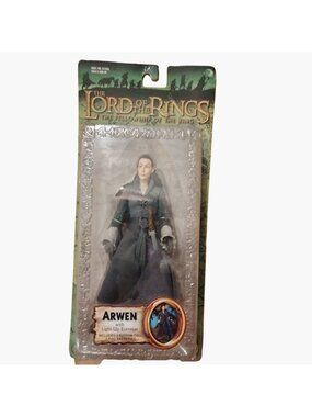 Lord of the Rings Arwen Light up Evenstar Figure 2003 ToyBiz 81390 New Sealed